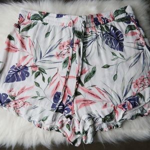 H&M Floral Shorts